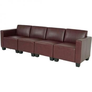 MCW 4‑Sitzer Moncalieri‑4S Sofa, Polsterung Komfort – Erweiterbar mit Lyon‑Elementen