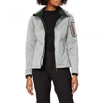 CMP Softshell Damenjacke – Salvia Mel/Leaf, 48 S