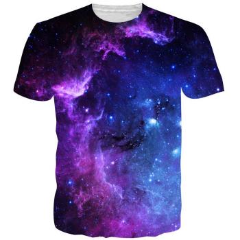 NEWISTAR Unisex Sommer T-Shirt, 3D Druck, Gelb, XXL