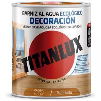 Barniz ecológico al agua para decoración satinado