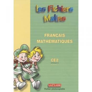 Mathématiques, français Ce2 Cycle 3, niveau 1 les fichiers malins: Entrainement, révision, soutien