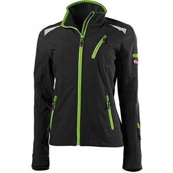 Fortis SoftBrillante Chaqueta Mujer XXL Negro & Verde Limón