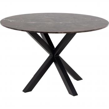 Brown Polished Marble Heaven Dining Piece