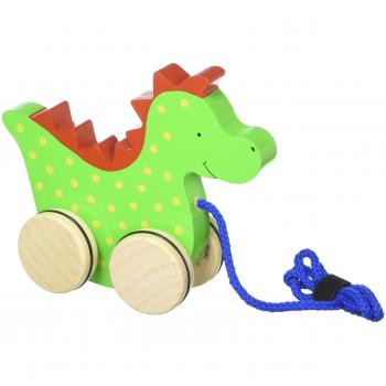 GOLLNEST & KIESEL Goki Saro Wood Dragon Pull Toy