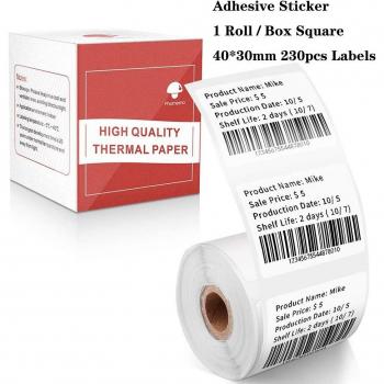 Phomemo Klebeetiketten für M110/M200, Breite 20-50mm, Multi-Zweck