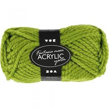 Pelote Fantasia en laine acrylique, 35 m, vert, 50 g