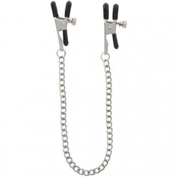TABOOM Adjustable Clamps with Chain: Nippelklemmen, gold
