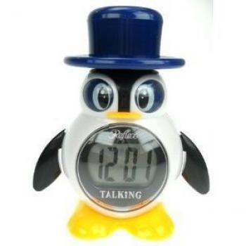 Orologio sveglia pinguino interattivo