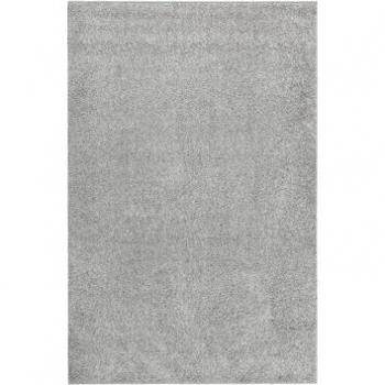 Tapis gris clair poils longs 120x170 Esprit