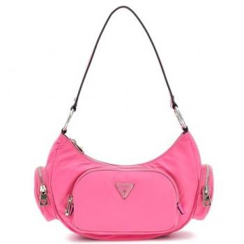 Guess Eco Gemma 25 cm Hot Pink Handbag