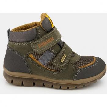 Primigi Botín Infantil Hilos GTX Gris – Forro Gore-Tex y Cierre Velcro