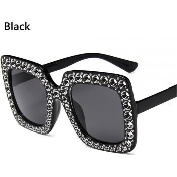 Gafas de sol cuadradas de gran tamaño con protección V400