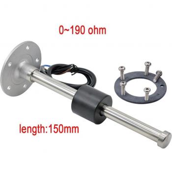 Sensor de nivel de líquido para vehículos, redondo 52MM, 190 ohm