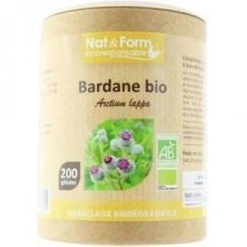 Gelules de Bardane Bio Nat&Form 200 g