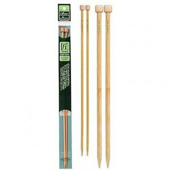 Clover 35 cm Bamboo Needle Kit – 10×10 mm Gauged