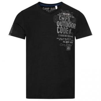 Baumwoll V-Shirt für Herren