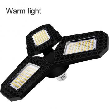Plafonnier déformable 40/60/80W E26/E27 3000/6000K pour atelier