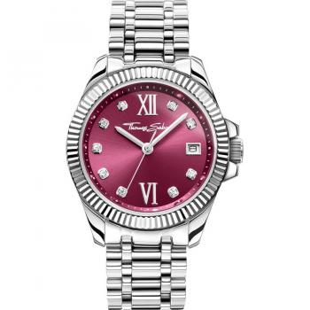Thomas Sabo Women's Divine Burgundy Dial Watch