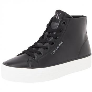 Calvin Klein Damen Sneakers Bold Vulc Mid Schwarz