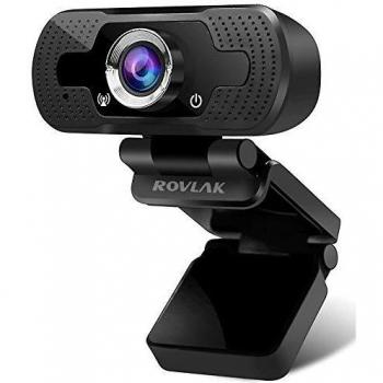 Web Camera ROVLAK Live Stream 1080P per Laptop/Desktop