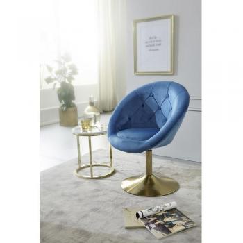 Loungesessel 100 x 67 x 62 cm Blau