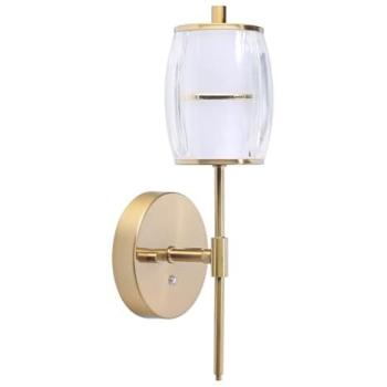 SilverLine Satin Gold Rechargeable Lamp
