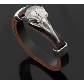 Odin Symbol Leather Bracelet for Men