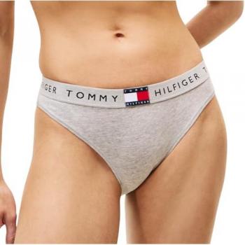 Bas de bikini gris chiné XS