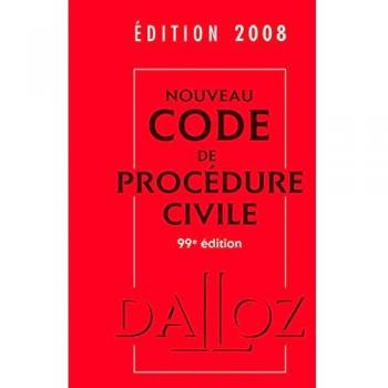 Nouveau code de procédure civile 2008