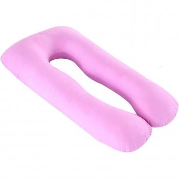 Taie d'oreiller de soutien en molleton doux pour femmes enceintes