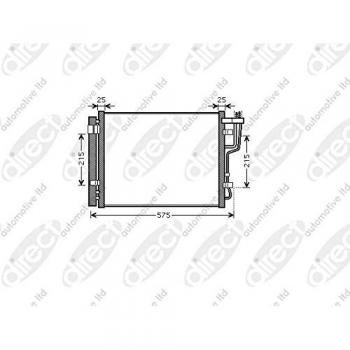 Ava Quality HY5189D Air Conditioning Condenser