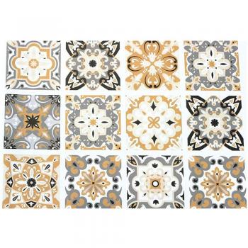 LUCKYYJ Beige Vinyl Peel and Stick Wallpaper