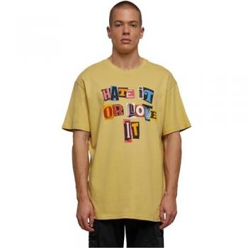 Mister Tee Unisex T-Shirt Hass oder Liebe Oversize