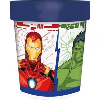 Blu Marvel Capitano America Hulk Iron Man 260 ml con Base