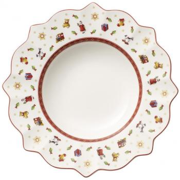 Assiette creuse blanche Villeroy & Boch Toy's Delight 26 cm
