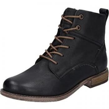 Cuir Sienna 95 femmes – bottines à lacets et talon plat (JOSEF SEIBEL)
