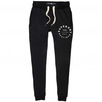 Superdry Damen Jogginghose Applique Slim Fit schwarz (200) XL