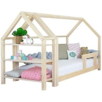 Cabana Bed con Racks en Forma de Hogar 90x180 cm