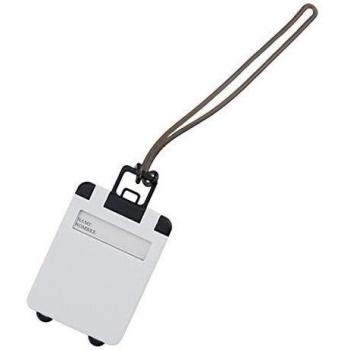 BigBuy Flossen-Gepäckanhänger 143816 S1402730 – Einheitsgröße, Weiß, Universell