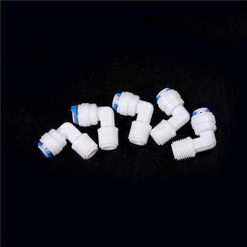 5Pcs Quick Connect 1/4 Tube Elbow Fittings for Water Filtration