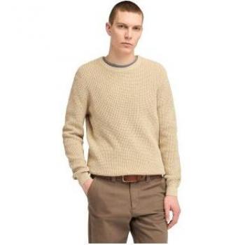 Timberland Men's Beige Williams River Knit Jumper Size L