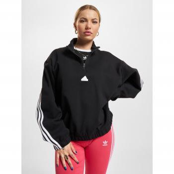 Adidas Originals Damen Sweatjacke FI 3S QZ, Schwarz, Größe L