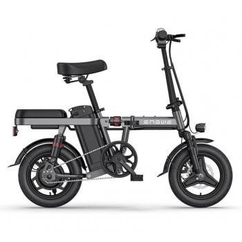 ENGWE T14 Neumático 14” Gris 250W con 7 Velocidades