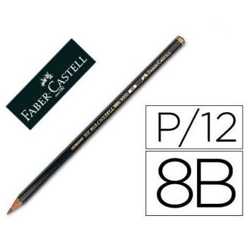Lápiz de grafito 8B Faber-Castell