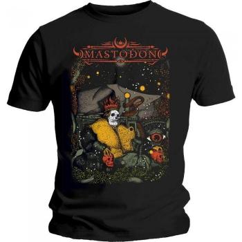 Mastodon Unisex Zwart Katoenen T-Shirt Volwassen Soeverein