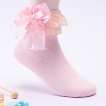 Fleurs en Dentelle Chaussures d’Enfant