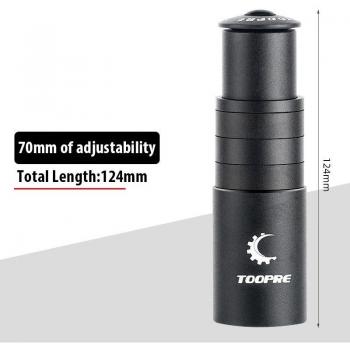 Handlebar Height Adjustment Adapter for 1-1/8 Stem