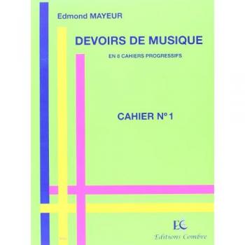 Devoirs de musique cahier 1