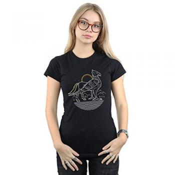 T-shirt en coton pour femmes Harry Potter avec illustration de Buckbeak