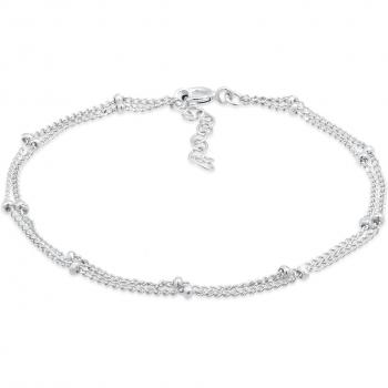 Elli 925er Silber Armband für Damen mit Kugel Kettchen